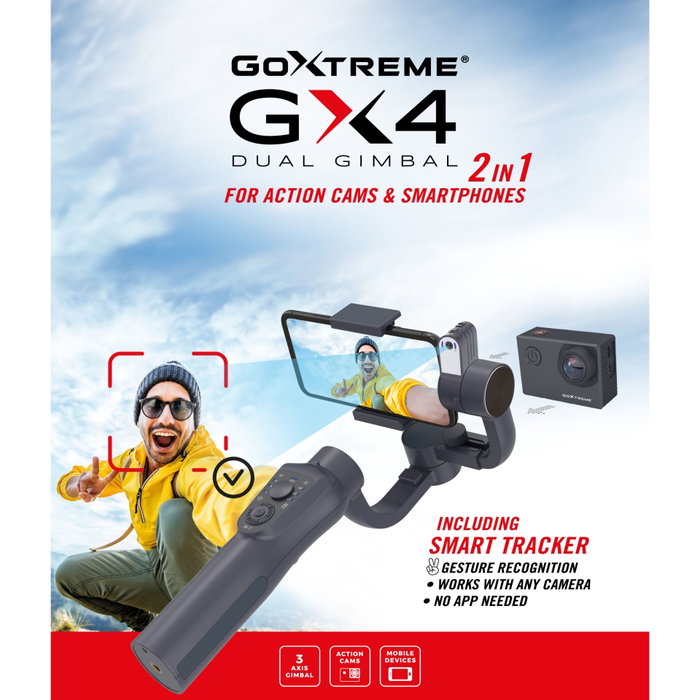 GoXtreme GX4 Gimbal avec Tracker