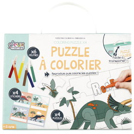 Jeux 2 momes JGO. 4 puzzles pour colorier