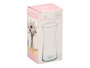 GIFTDECOR Vase en verre transparent à large ouverture 26cm
