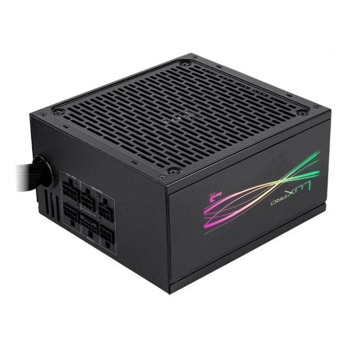 Aerocool LUXPRORGB750M Alimentation PC 750W 80 PLUS Bronze Noir RGB Modulaire Aerocool LUXPRORGB750M Alimentation PC 750W 80 PLUS Bronze Noir RGB Modulaire