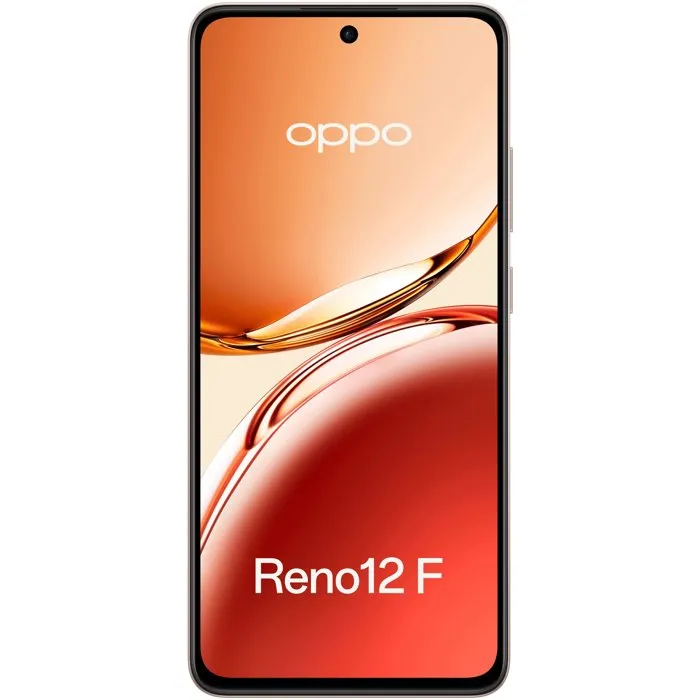 OPPO Reno 12F 4G 8/256 Go Orange Ambré Smartphone Débloqué