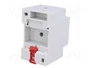 EATON ELECTRIC Prise de courant Schuko type F pour rail DIN