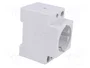 EATON ELECTRIC Prise de courant Schuko type F pour rail DIN