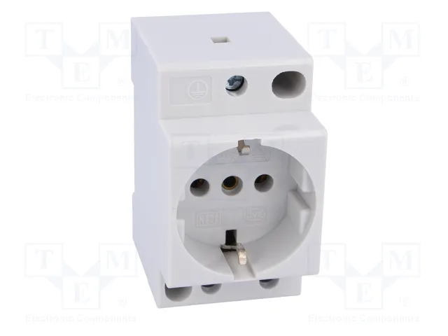 EATON ELECTRIC Prise de courant Schuko type F pour rail DIN