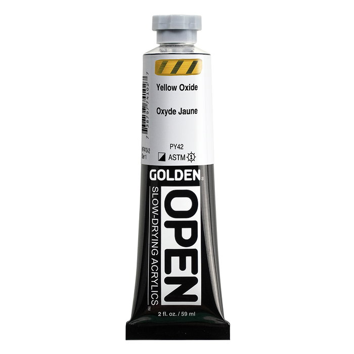 Golden OPEN Couleurs Acryliques Jaune Ocre 59 ml Golden OPEN Couleurs Acryliques Jaune Ocre 59 ml