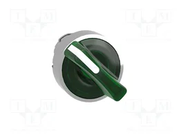 SCHNEIDER ELECTRIC Commutateur rotatif Harmony XB4 vert avec LED 22mm IP66 sailli