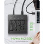 Icy IB-4013MCL-C4 Station de clonage USB4 pour 4 SSD M.2 NVMe