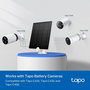 TP-Link Panneau Solaire Tapo A200 pour Caméras Batterie C425/C420/C400, 4.5W, IP65, Câble 4m, Micro USB, Angle Réglable