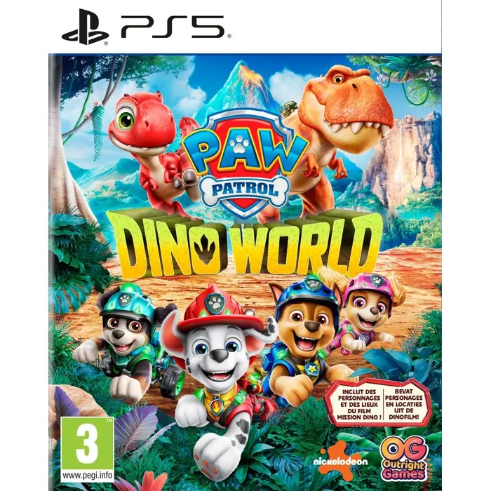 Bandai Namco Entertainment PAW Patrol La Pat'Patrouille Mission Dino - PS5 Bandai Namco Entertainment PAW Patrol La Pat'Patrouille Mission Dino - PS5