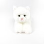 DEQUBE Peluche Bocalan Chat Blanc Couché 25 cm - Licorne