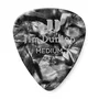 DUNLOP Pack de 72 médiators Genuine Celluloid Classic noir nacré - Medium