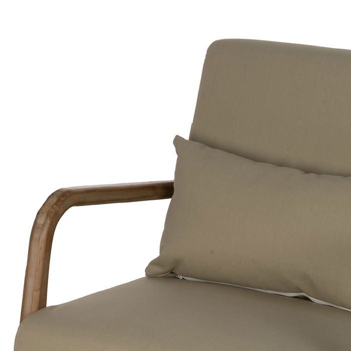 Fauteuil à Bascule Bois d'hévéa 66 x 88 x 80 cm