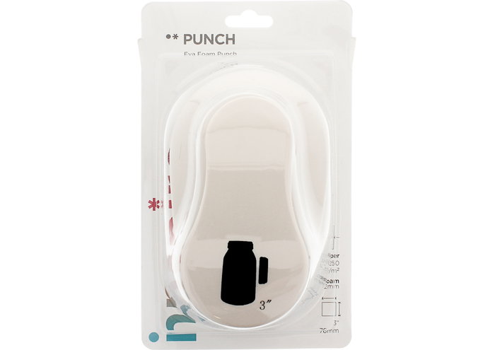 Innspiro Troqueladora de figuras Eva Foam Punch 76mm