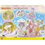 Sylvanian Families - Château des sirènes 5701 - Figurines miniatures pour enfants - Coffret avec 3 bébés animaux