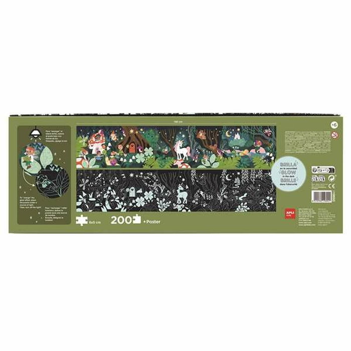Puzzle Apli Glow In The Dark 200 Pièces