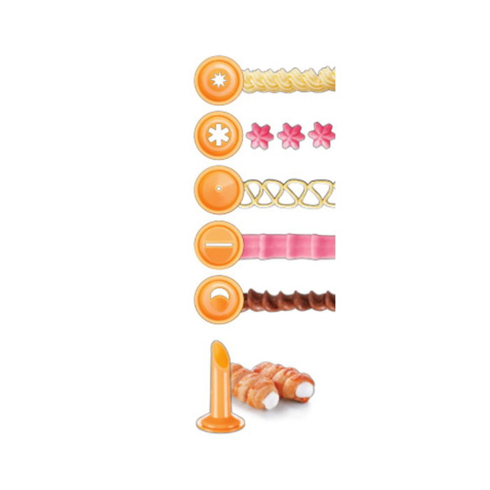 Poche à douille pour pâtisserie Tescoma Delicia Orange
