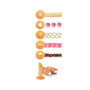 Poche à douille pour pâtisserie Tescoma Delicia Orange
