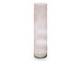 GIFTDECOR Vase Cylindrique en Verre Gris 62cm