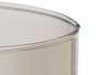 GIFTDECOR Vase Cylindrique en Verre Gris 62cm
