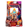 Mattel Masters of the Universe He-Man JKJ02 - Figurine de 13,97 cm avec accessoires basée sur le film, effet sonore d'attaque d'épée