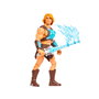Mattel Masters of the Universe He-Man JKJ02 - Figurine de 13,97 cm avec accessoires basée sur le film, effet sonore d'attaque d'épée