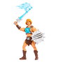 Mattel Masters of the Universe He-Man JKJ02 - Figurine de 13,97 cm avec accessoires basée sur le film, effet sonore d'attaque d'épée