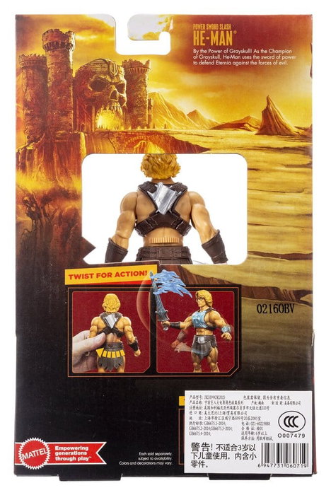 Mattel He-Man Figurine Masters of the Universe Movie
