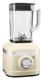 KitchenAid 5KSB4026 EAC Blender Artisan K400 1,4L - Batidora de Vaso amande, Vitesse Intelligente, 3 Programmes, Couteaux Acier Inox, Nettoyage Auto