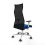 Piqueras y Crespo Chaise de Bureau Albacete Bleu et Noir