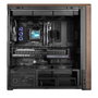 Lian Li Lancool 217 Wood Noir avec détails en bois