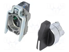 SCHNEIDER ELECTRIC Commutateur rotatif Harmony XB4 22mm NO Noir