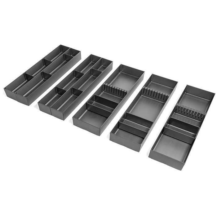 Herrajes Alk Cubertero M900 Modula 2+3 en aluminium couleur anthracite