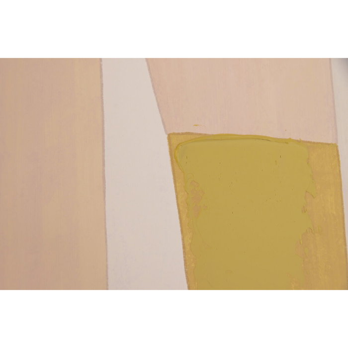 Home ESPRIT Toile Urbaine Jaune Beige avec relief (2 Unités)