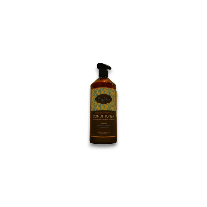 Saphira Mineral Treatment Après-shampooing Hydratation et Volume 1000 ml Saphira Mineral Treatment Après-shampooing Hydratation et Volume 1000 ml