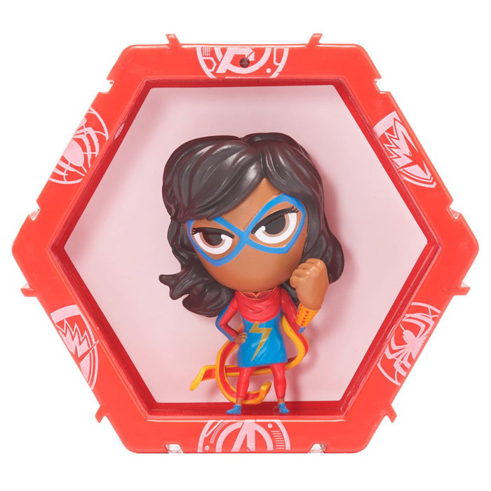 Wow stuff Figurine Wow! Pod Marvel Ms. Marvel avec éclairage à détection de mouvement