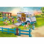 Playmobil 71493 Van pour cheval et poneys avec enclos, Horses of Waterfalls