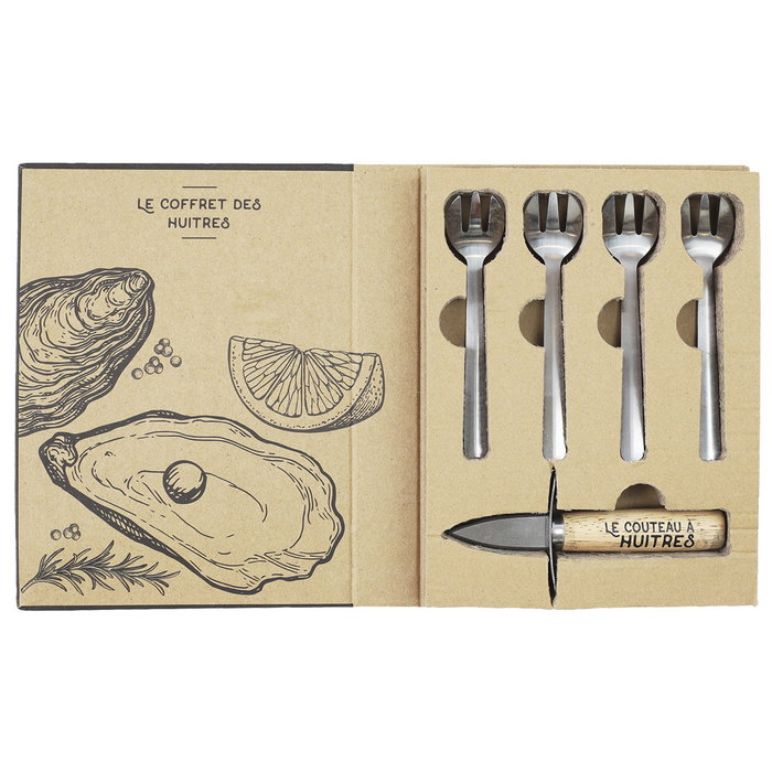 Cook Concept Kit de 5 pièces pour huîtres Cook Concept Kit de 5 pièces pour huîtres