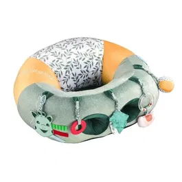 Sophie La Girafe Baby Seat IEUF - Siège de maintien en mousse pour bébé +3 mois avec anneau de dentition, miroir, grelots, papier froissé et textures - Éveil sensoriel