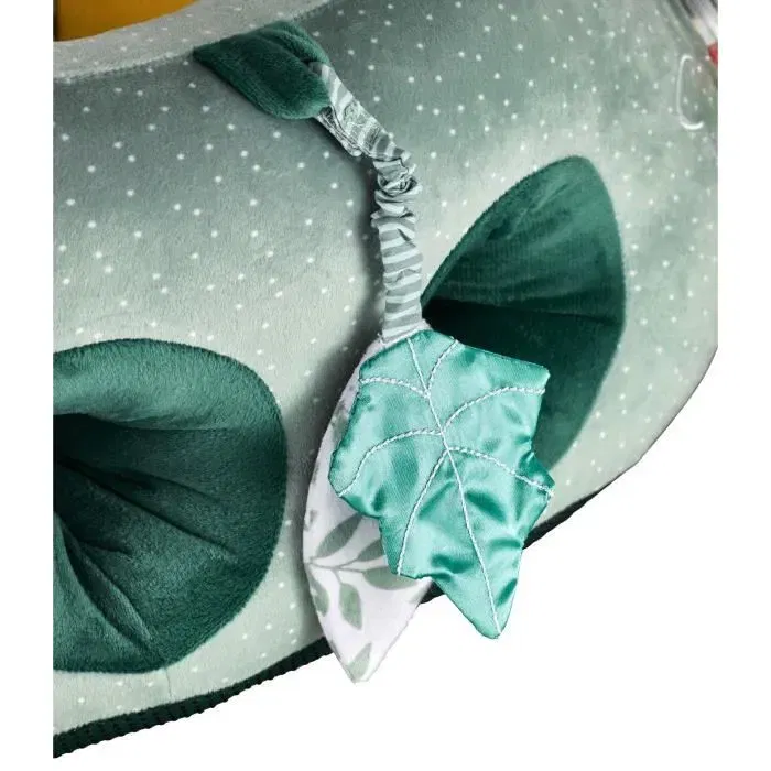 Sophie La Girafe Baby Seat IEUF - Siège de maintien en mousse pour bébé +3 mois avec anneau de dentition, miroir, grelots, papier froissé et textures - Éveil sensoriel