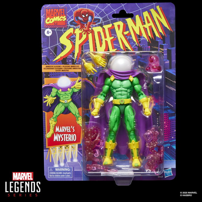 HASBRO Figure Mysterio Spider-Man Marvel Comics 15cm