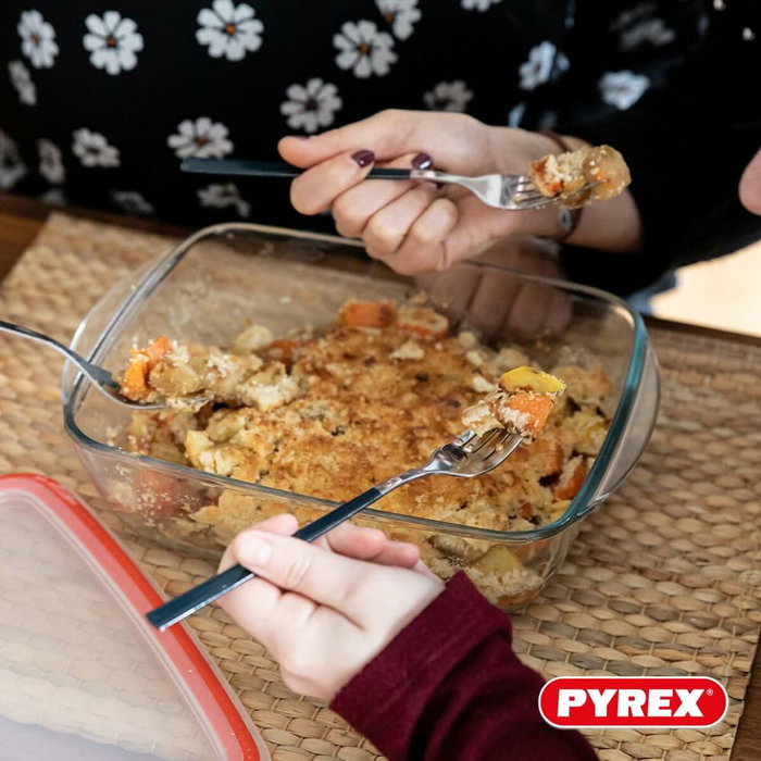 Pyrex Cook & Heat Lot de 5 Boîtes de conservation Rectangulaire Rouge Pyrex Cook & Heat Lot de 5 Boîtes de conservation Rectangulaire Rouge
