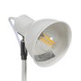 Lampe de bureau Blanc Fer 25 W 220-240 V 15 x 14,5 x 36,5 cm