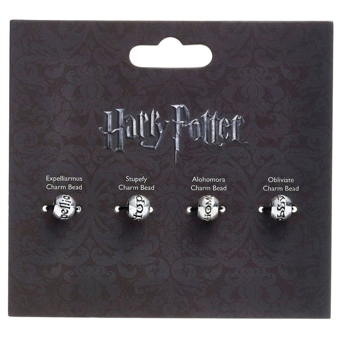 THE CARAT SHOP Set de 4 breloques sortilège Harry Potter assorties THE CARAT SHOP Set de 4 breloques sortilège Harry Potter assorties