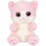 Cutydoos Peluche Chat PINKY - Peluche réaliste rose poudré de la collection Cutydoos, 23 cm, texture ultra-douce pour câlins