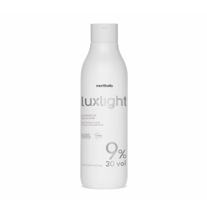 Montibel·Lo LUXLIGHT SUPREME OIL DEVELOPER 9% 30Vol 1000ml Montibel·Lo LUXLIGHT SUPREME OIL DEVELOPER 9% 30Vol 1000ml