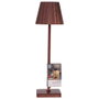 Home Deco Factory Lampe Tactile USB Effet Wengué