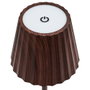 Home Deco Factory Lampe Tactile USB Effet Wengué