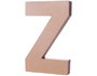 Innspiro Lettre Z en papier mâché, 20 cm