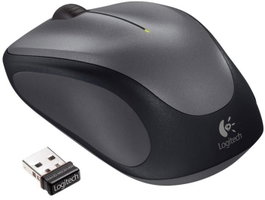 Logitech M235 Souris sans fil gris foncé