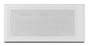 Nox Hummer Hyperflow Aero ARGB Boîtier PC Gaming Semi-Tour Blanche, Flux d'Air Élevé, Ventilateurs ARGB 140 mm, Vitre Trempée